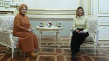Emine Erdoğan’dan Olena Zelenski'ye 'dayanışma' ve 'barış' çağrısı