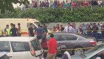 Car riddled with bullet holes in Setapak