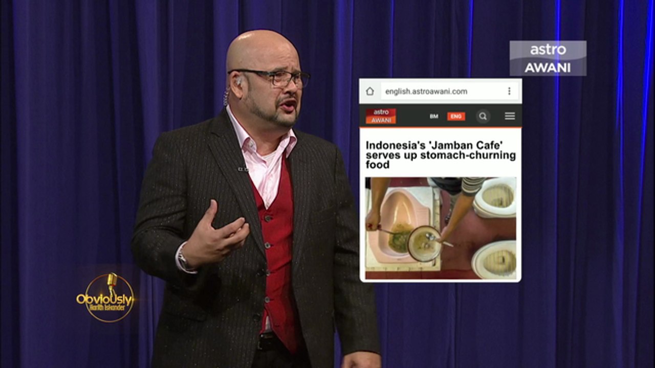 Ever heard of "jamban cafe"?