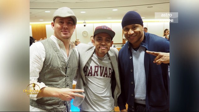 Joe Flizzow meets LL Cool J and Channing Tatum at Harvard