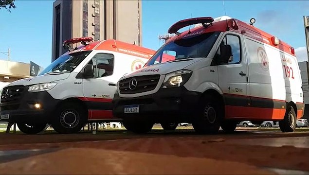 Homem é encontrado caído em ciclovia na Av. Brasil; Samu é acionado para atender