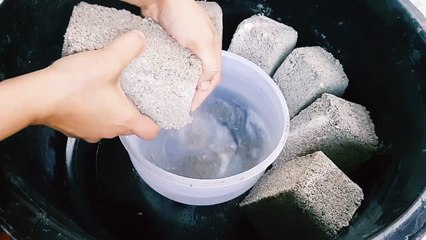 ASMR Super Gritty Sand Cement Water Crumble Cr; SR ASMR❤
