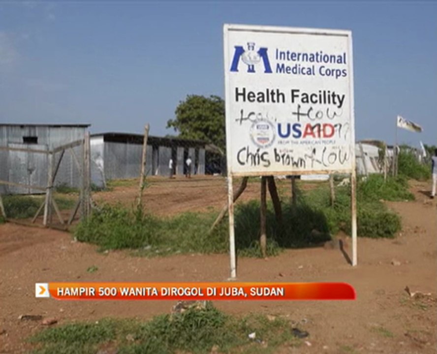 Hampir 500 wanita dirogol di Juba, Sudan