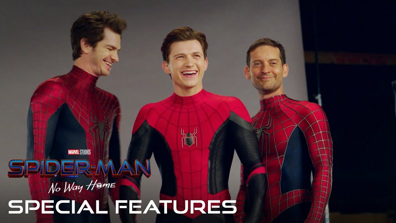 SPIDER-MAN NO WAY HOME : Tobey Maguire Dances With Tom Holland and Andrew Garfield