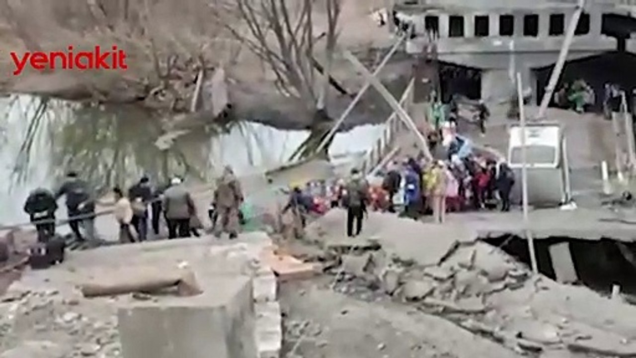 Ukrayna halkı savaştan kaçıyor
