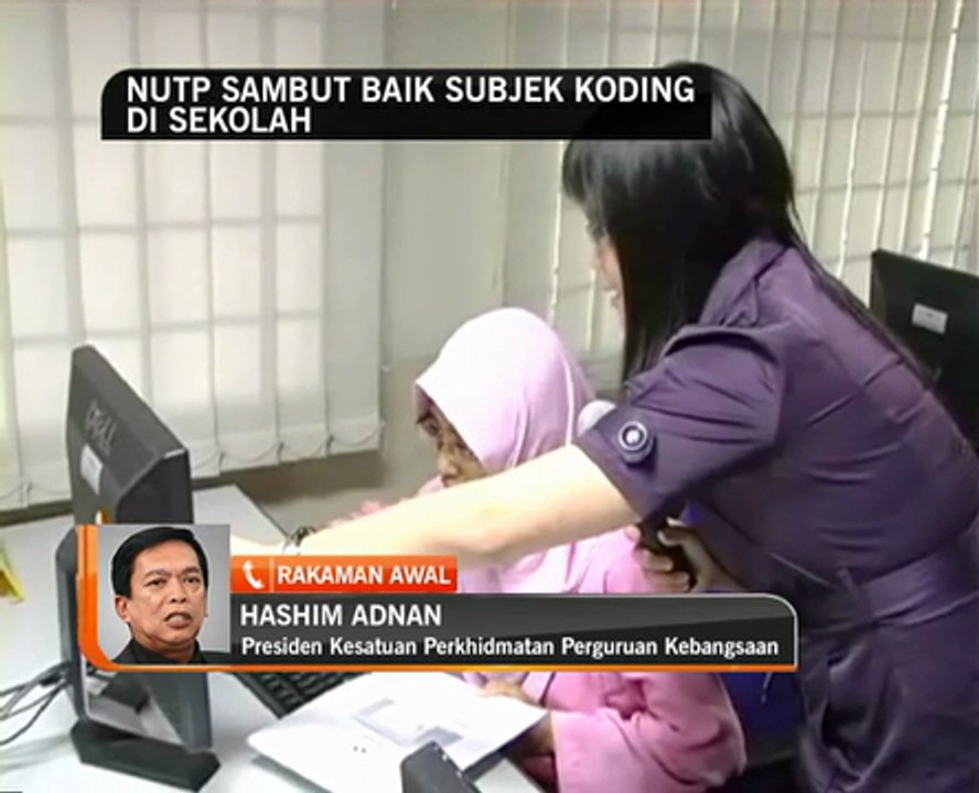 NUTP sambut baik matapelajaran koding di sekolah