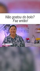 Fábrica de casamentos dona Eva reclama do esboço do bolo