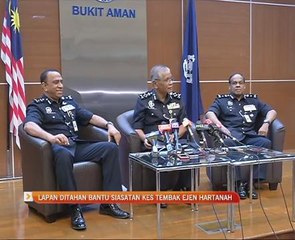 Lapan ditahan bantu siasatan kes tembak ejen hartanah