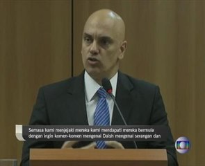 Brazil tahan 12 penyokong militan DAISH