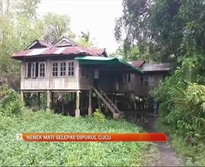 Nenek mati selepas dipukul cucu