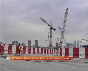 MRT Sungai Buloh-Kajang fasa 1 beroperasi Disember