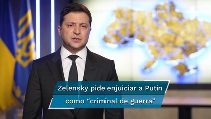 Presidente de Ucrania pide a EU más aviones y dejar de importar crudo ruso
