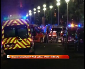 Pelajar Malaysia di Nice lepasi tahap kritikal