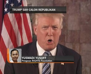 Donald Trump sah calon Republikan