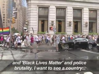 Protesters gather as National Republican Convention kicks off