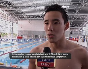 Welson Sim wakili negara dalam tiga acra renang