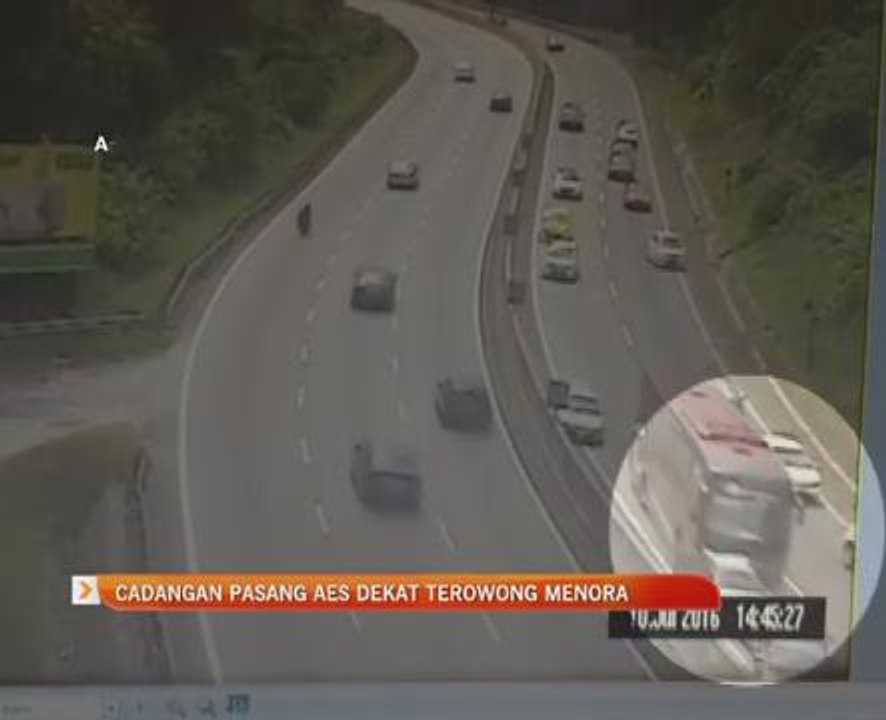 Cadangan  pemasangan AES dekat Terowong Menora