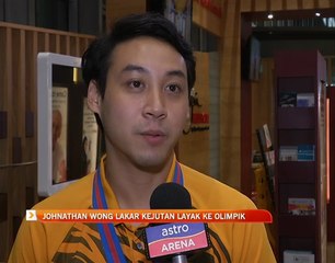 Johnathan Wong lakar kejutan layak ke olimpik
