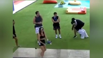 bbb22 Paulo André e Jade sempre juntinhos casal top #bbb22