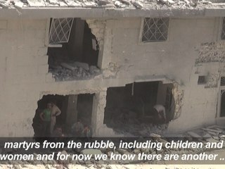 Air strikes kill 12 in rebel-held areas of Syria's Aleppo