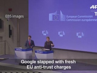EU files fresh anti-trust charges against Google