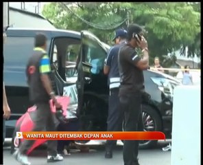 Wanita maut ditembak depan anak di Taman OUG