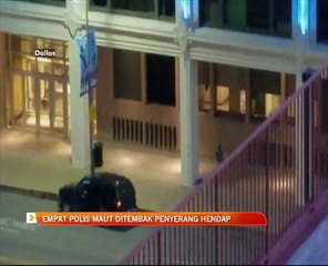 Empat polis maut ditembak penyerang hendap