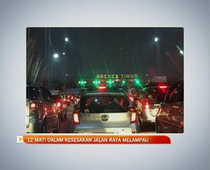 12 mati dalam kesesakan jalan raya melampau
