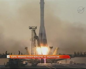 Kapal angkasa Rusia berlepas ke Kazahkhstan
