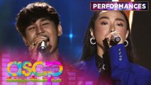 Sheena Belarmino and Reiven Umali belt out 