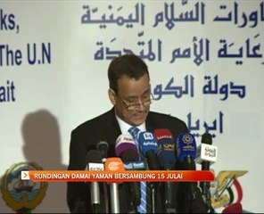 Rundingan damai Yaman bersambung 15 Julai