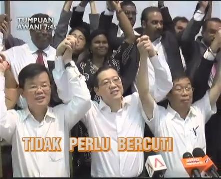 Tumpuan AWANI 7:45: Guan Eng tidak perlu bercuti & berhati-hati balik kampung