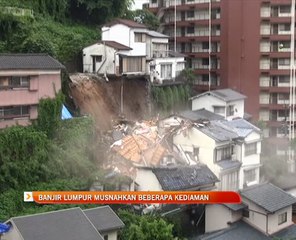 Banjir lumpur musnahkan beberapa kediaman