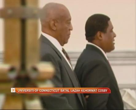 Universiti of Connecticut batal ijazah kehormat Cosby
