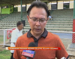Rombakan pasukan negara selepas jelajah Oceania