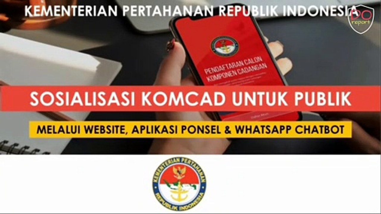 Pendaftaran Komponen Cadangan melalui Media Elektronik