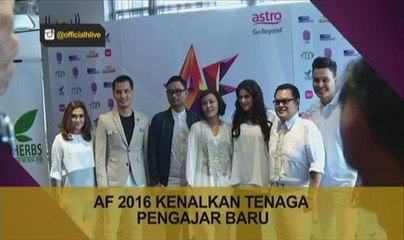 AF 2016 kenalkan tenaga pengajar baru