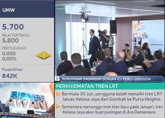 Rundingan dagangan dengan EU perlu disegera