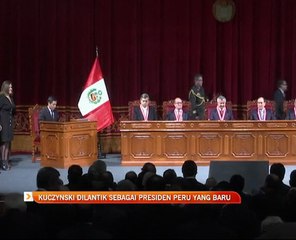 Pedro Pablo Kuczynski dilantik sebagai  Presiden Peru yang baru