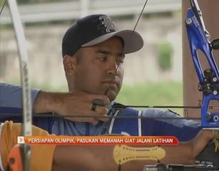 Persiapan Olimpik, pasukan memanah giat jalani latihan