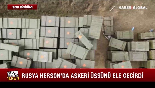 Rusya, Ukrayna askeri üssünü ele geçirdi