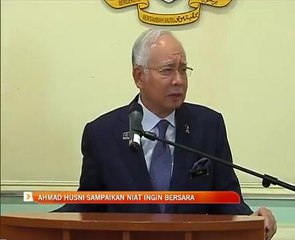 Ahmad Husni sampaikan niat ingin bersara