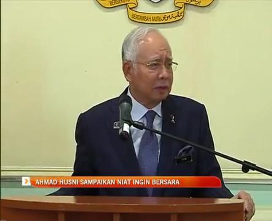 Ahmad Husni sampaikan niat ingin bersara