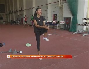 Zaidatul Husniah mampu cipta sejarah Olimpik