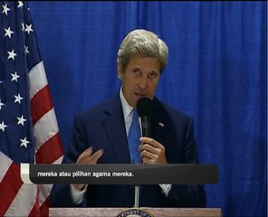 Angelina Jolie & John Kerry sertai iftar antara agama