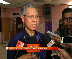 Tiada ahli parti kebal daripada peraturan