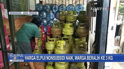 Tải video: Sejak Naiknya Harga Elpiji Non-Subsidi, Pengecer Mulai Kehabisan Gas Elpiji 3 Kilogram!