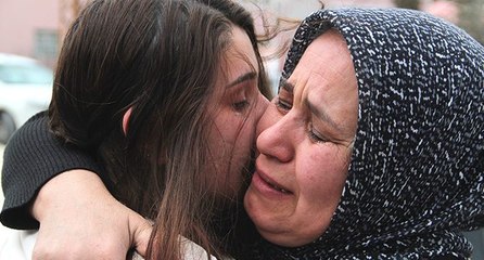Harkov’da mahsur kalan Merve ailesine kavuştu