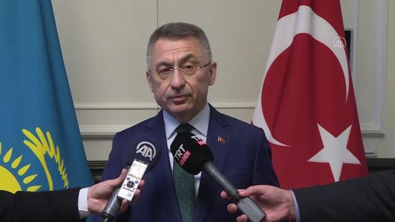 Son dakika haberleri! TÜRKİSTAN - Cumhurbaşkanı Yardımcısı Oktay, Kazakistan ziyaretini AA'ya değerlendirdi