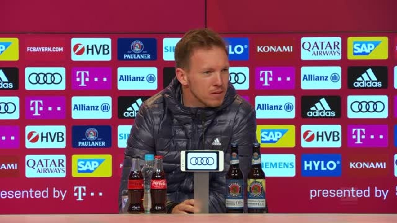 Remis? Nagelsmann: Gibt gerade dunklere Themen